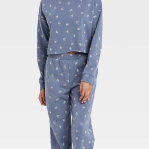 Colsie Blue Floral Womens Pajama Set 5 for $30 ⭐️